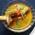mutton boil with soup