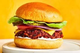 Chilli Cottage Cheese Steak Burger