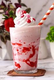 Strawberry Frappes