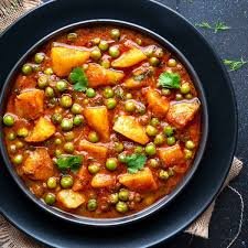 aloo matar Bhaji