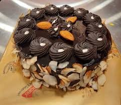 Dry fruit chocolate cake + Popper 40 inch + Sparkle candle 