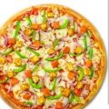 Paneer Onion & Capsicum Pizza
