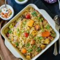 veg cheese biryani