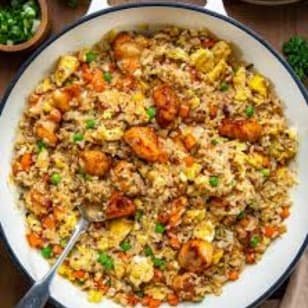 chicken fried rice & noodles