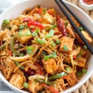 paneer cheese & chilli noodles 