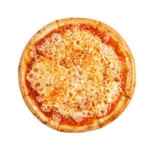 plain cheese pizza 